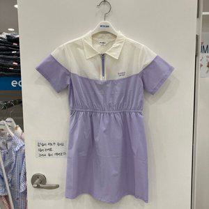 [에꼴리에]반집업 카라 쿨 스판 원피스 23B1859 VI