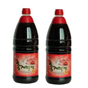 홍게맛장 1.8L 2병  비빔밥양념장 생선조림 순두부찌개 부대찌개