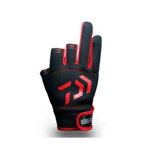 GORETEX 세손가락노출 울브스 F낚시장갑 BLACK 낚시용품 민물낚시 바다낚시 낚시용 다용도낚시