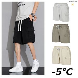 카고 린넨반바지 아이스바지  밴딩 남여  건빵 여름반바지 마바지