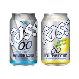 카스제로 355ml + 카스제로 레몬스퀴즈 330ml 논알콜음료 맥주맛