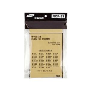 TW 대우 청소기 먼지봉투 5개입 먼지주머니 호환 교체 리필 RCP-33