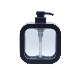 더뉴커머스 사각 다용도 디스펜서 500ml, 블랙, 1개