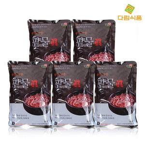 다림죽 다림 팥물 진 5인분 500g x 5팩 (면 새알 미포함)