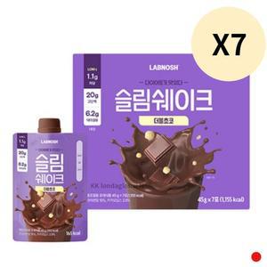 랩노쉬 쉐이크 슬림 단백질 더블초코 추천 7개 X 7