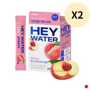 랩노쉬 음료 저당 헤이워터 데일리 납작복숭아 20개