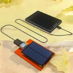 태양광 휴대폰 충전기 만들기 DIY 패널 배터리 휴대용 전지 태양열 보조배터리