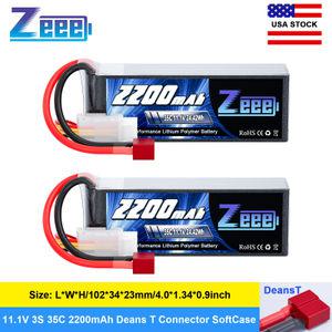 [관부가세포함] RC 쿼드콥터 드론 FPV용 Zeee 11.1V 35C 2200mAh 3S Lipo 배터리