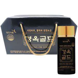 영진약품 경옥골드 (100mlX10병) 1박스/부모님 명절 병문안 선물 건강 음료 드링크