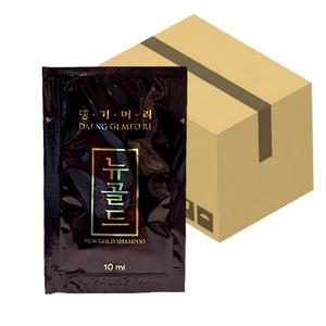 댕기머리 뉴골드 샴푸/컨디셔너 10ml X1000개입(1박스) 여행용 일회용
