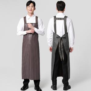 메쉬 줄무늬 방수앞치마(대/H형/4컬러)  / 우레탄 방수 비닐 수산 정육 식당앞치마