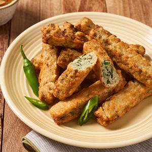 청년다방 깻잎고추튀김 300g (소비기한 25.09.30~)
