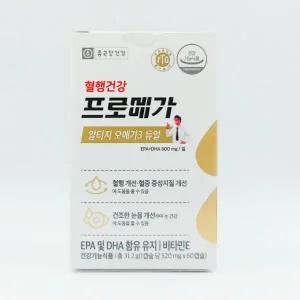 종근당 프로메가 알티지 오메가3 듀얼 520mg 60캡슐x4