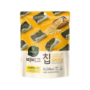 [기타]CJ 비비고칩 오리지널 김부각스낵 40g x 5개