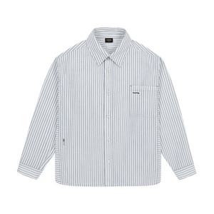 AZA3BL01WT 스트라이프 카라 셔츠