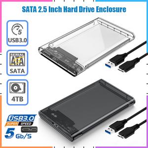 USB SDD HDD 케이스 인클로저 Sata to 3.0 하드 드라이브 디스크 SATA 외부 박스 2.5 인치