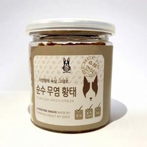 순수황태 수제 무염 황태 한입 40g 1개