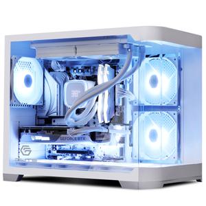 몬스타 가츠 X523A 커브드 화이트 PC 케이스