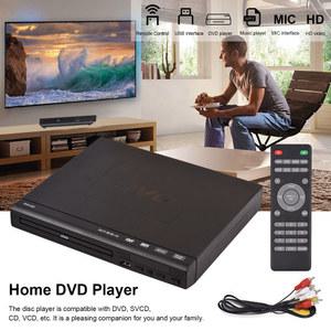 DVD 플레이어 블루레이 225 VCD 디스크 디지털 멀티미디어 AV 출력 TV MP3 세일 새로운 2024 미니