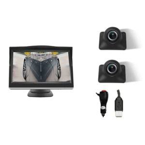5채널 측면카메라 5인치 박스 AHD 1080P 라인 블랙박스 1개 트럭 화물차