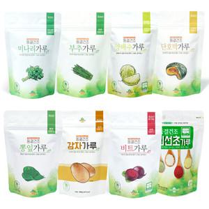 [산마을] 동결건조 유기농 국내산 양배추가루 50g 건강분말