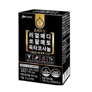 JW중외제약 리얼메디 쏘팔메토 옥타코사놀 1000mg 30캡슐