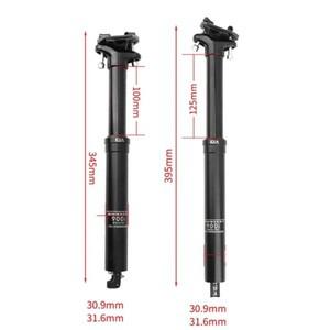 KS EXA 와이어 제어 900i 리프트 시트 튜브 산악 자전거 30.9/31.6mm 내부 케이블 345/395/445 MTB 용 유압