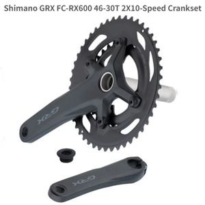 Shimano GRX FC RX600 2X10 스피드 크랭크셋  로드 바이크 175mm  46-30T