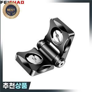 L플레이트 거치대 접이식 Arri 포지셔닝 어댑터 모니터 마운트 V 장착 카메라 케이지 DJI SDR 송신기 브래