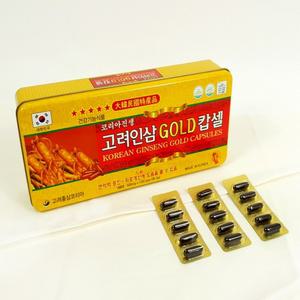 고려인삼골드캅셀 120캡슐 국산홍삼 피로 녹용추출물
