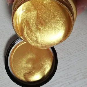 금색 아크릴 물감 500ml 대용량 골드 페인트 펄 은색 메탈릭 안료 DIY 황금색 불상