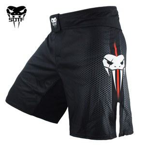 권투 SOTF mma 성인 악의적인 뱀 의류 싸움 붉은 기하학적 반바지 타이거 무에타이 산다