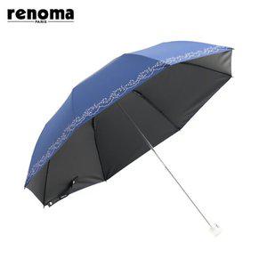 들꽃 패턴 자외선 차단 차광율 99.9 암막 2단 수동 양우산 (우산 겸 양산) RSP-2502