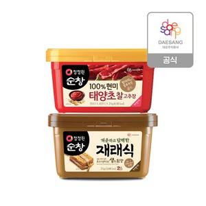 순창 고추장2kg + 재래식 생된장2kg