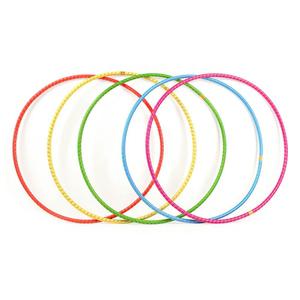 리듬체조 스타일 어린이용 훌라후프 5개 색상랜덤/마사지 도구 유아 기구 학교 스마트 어린이 라이프