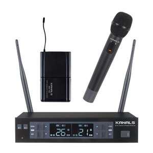 카날스 MW620 MW-620 2채널 무선마이크 900MHZ 자동뮤트기능 전시상품