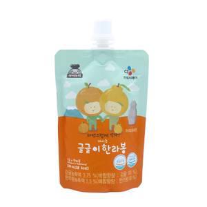 CJ 아이누리 마시는 귤귤이 한라봉 100ml×40개×2박스 /