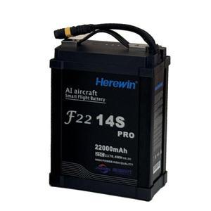 Herewin 22000mAh 14S 51.8V 20C 고전압 농업 식물 보호 드론 리튬 배터리 지능형