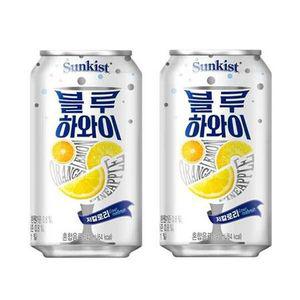 해태 썬키스트 칵테일블루하와이 340 CAN X 24