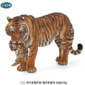 [MEM1M27O_52GP]아기호랑이와 엄마호랑이 (50118)