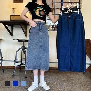 [셀러허브]데일리 데님데일리스커트 데님 스커트 롱 헤니아 (S31585794)