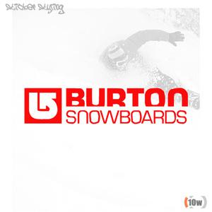BURTON2 스티커/오토바이/바이크/자동차/스노우보드/스키/버튼/686/volcom/반사소재