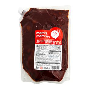 맘스맘 프리미엄 매운탕양념소스 2kg 매운탕 해물찌개 전골류 대용량소스