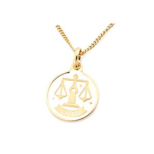 14K 미아방지 별자리 목걸이(천칭 자리) 유앤미쥬얼리