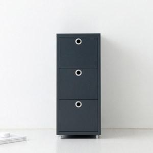 마켓비 MKB 서랍장 0.3단 다크그레이, 1개
