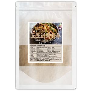 100% 국내제조  도토리묵가루 1kg 도토리전분 묵재료 부침가루