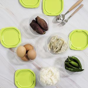 컵밥 소 5P ( 370ml 밥 용기 냉동 밥 스팀쿡 전자레인지 가열가능 찜요리 식재료 보관