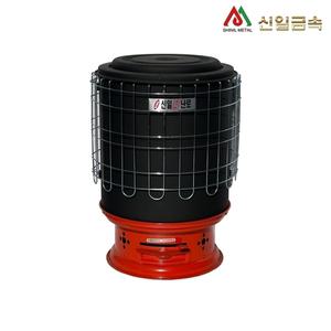 연탄난로 신일난로 3구 9탄 SL-39 안전 보호망 대형 국산 난방 곤로