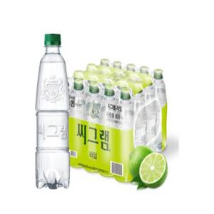 씨그램 탄산수 라임 450 20개 라임향 탄산수 450ml
