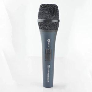 전문 콘덴서 마이크 SENNHEISER E845s 핸드헬드 유선 다이나믹 가라오케 스튜디오 마이크용 클리어 보이스